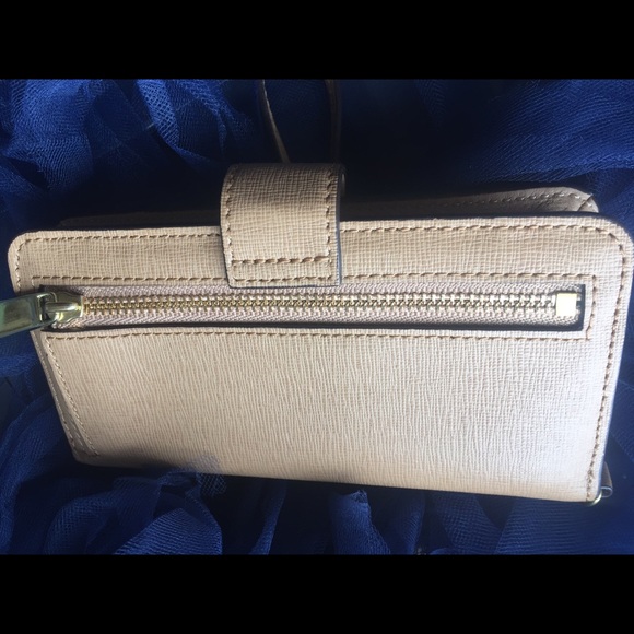 COACH SAFFIANO LEATHER Wallet Wristlet OL-SCHOOL - Picture 7 of 14